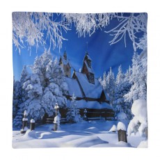 Winter Scene Cushion Case (Premium)